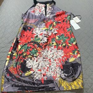 Taylor Multicolored dress with flower design